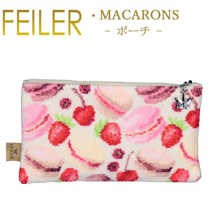 feiler（フェイラー） フラット ポーチ M10 マカロン MACARONS