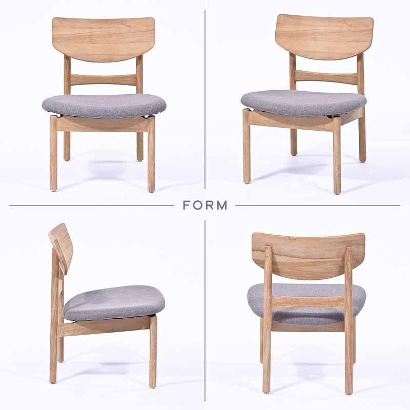 アジアン家具 ダイニングチェア ローチェア チーク無垢材 C320XPK 爆買