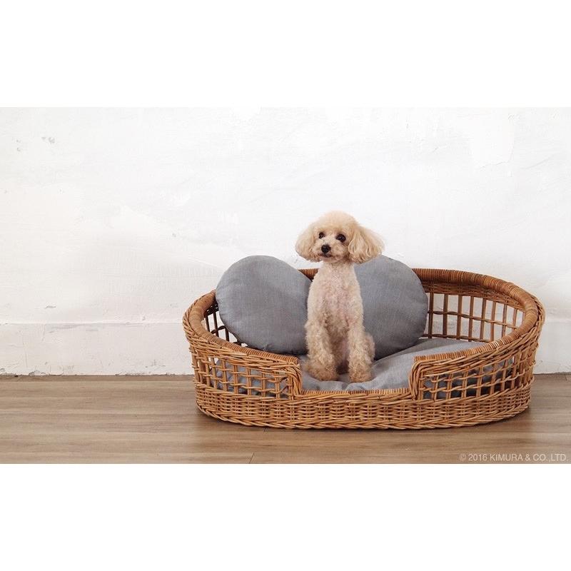 ペットカドラー ベッド おしゃれ ラタン 犬 猫 北欧 GK131MER 爆買