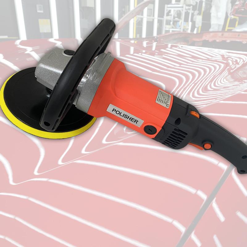 ポリッシャー 電動 ポリッシングスポンジセット 1400W強力モーター 六