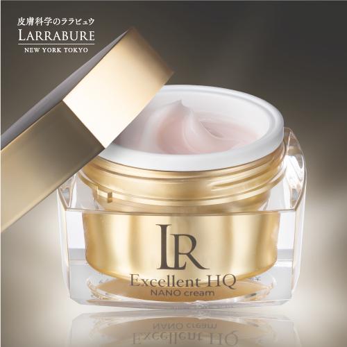 美容クリーム エクセレントHQナノクリーム ララビュウ リポソーム