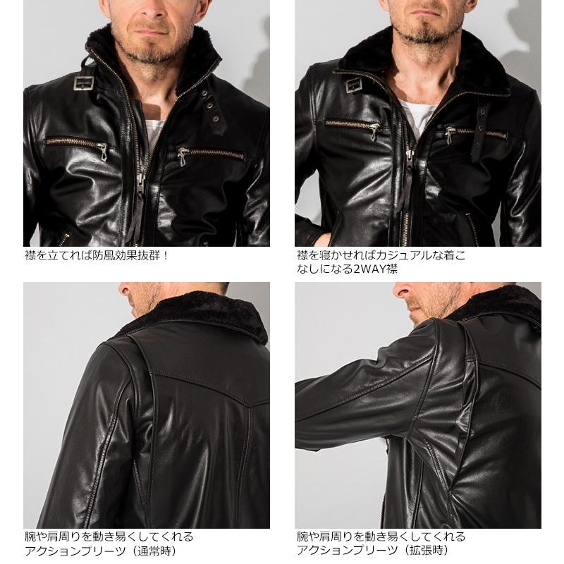 Liugoo Leathers 【50%OFFクーポン】Liugoo Leathers 本革 ウィング