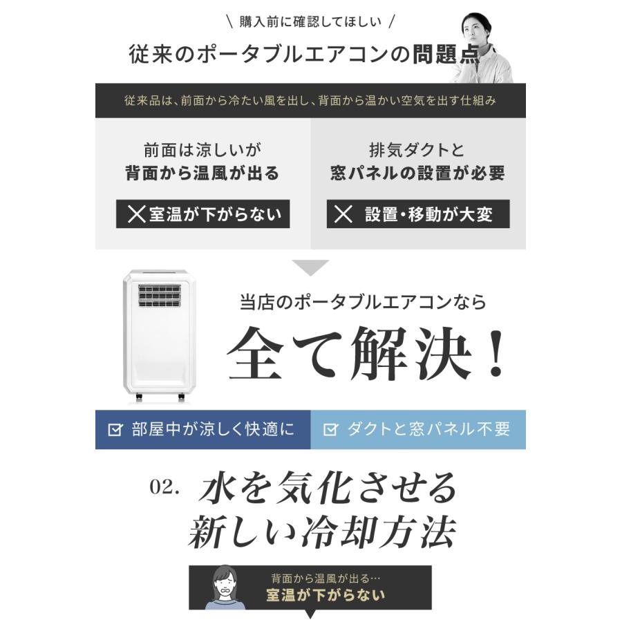 LIVーALL DESIGN NEW ハイブリッド式 3way スポットクーラー : Liv