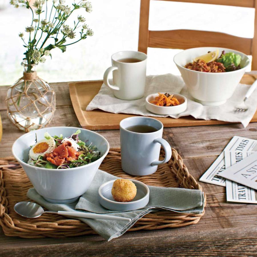 食器セット ボウル マグカップ 小皿 シエル 磁器 美濃焼 （ カフェ