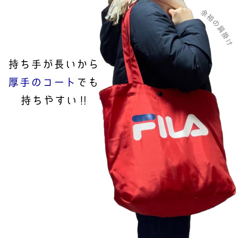 FILA トートバッグ ナイロン フィラ エコバッグ ナイロンバッグ トート