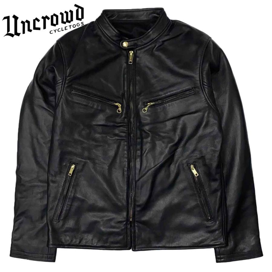 UNCROWD アンクラウド HEAVY SHEEP RIDERS JACKET レザー ライダース