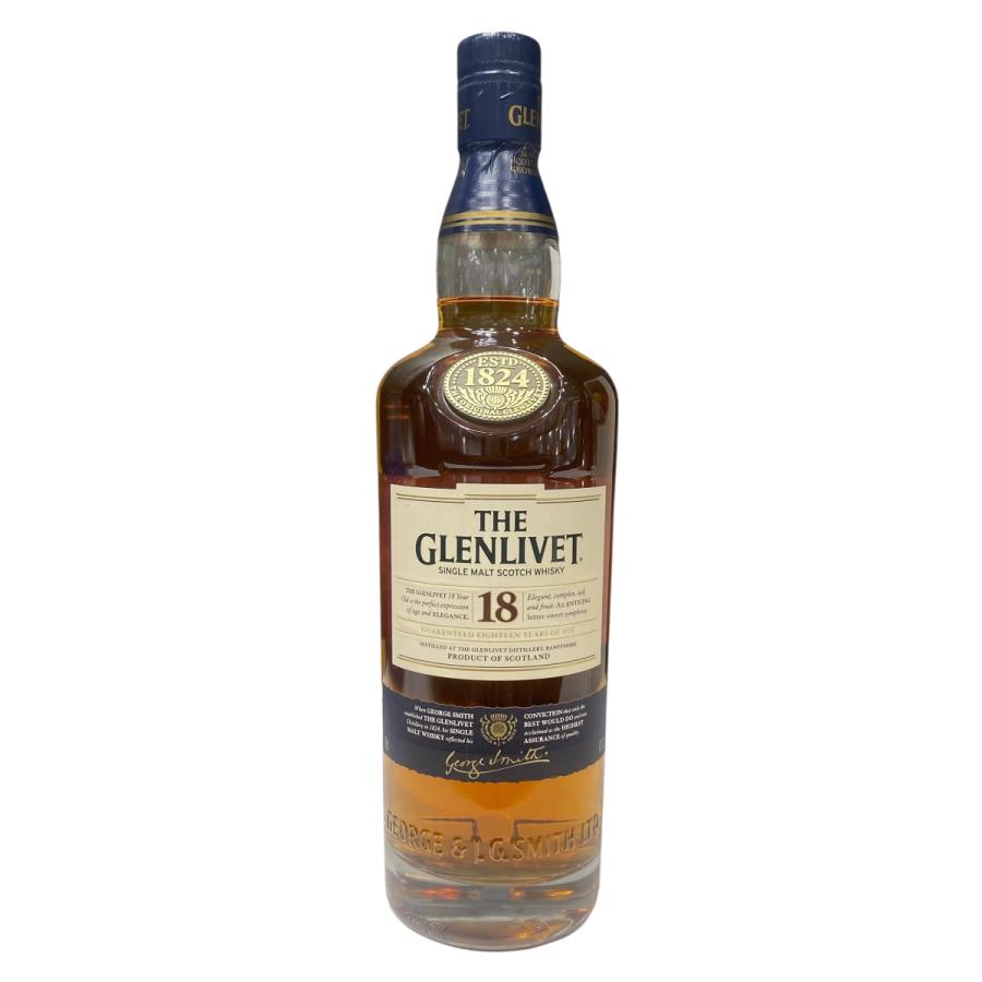 ザ・グレンリベット（THE GLENLIVET） 18年 700ml 43％ 旧ラベル
