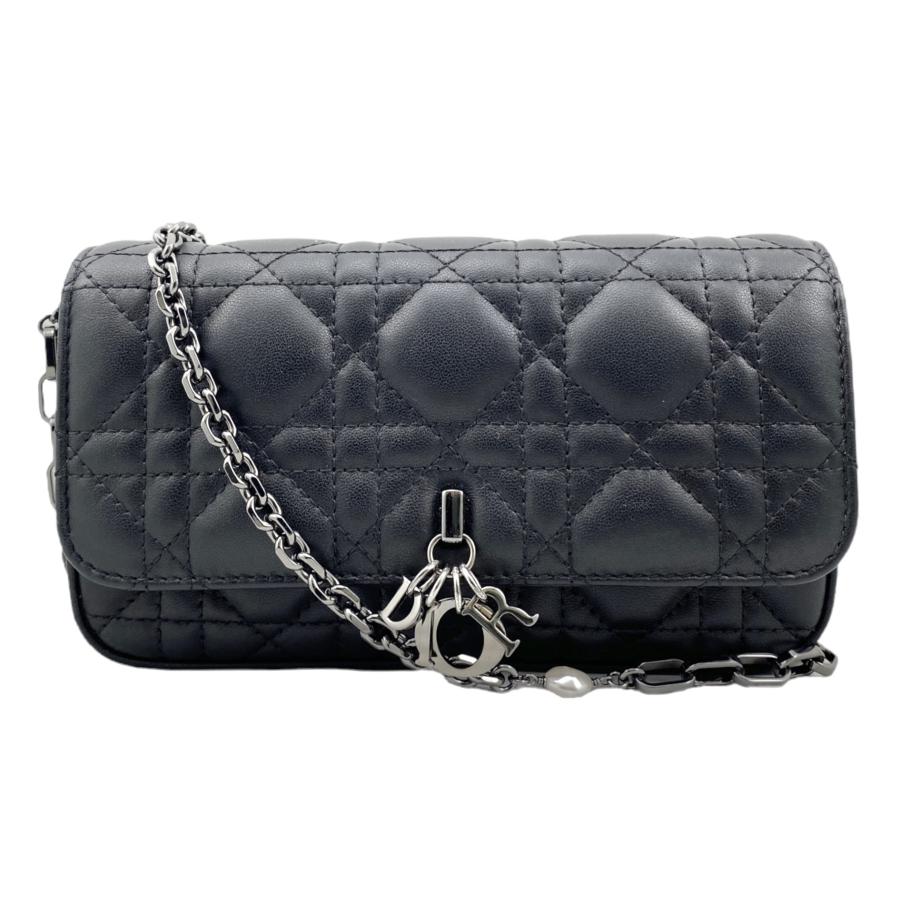 Lady Dior ディオール レディディオール フォンポーチ ラムスキン