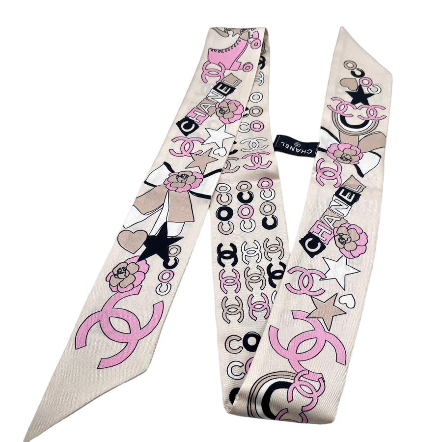 CHANEL（シャネル） スカーフ ツイリー バッグスカーフ ヘアバンド