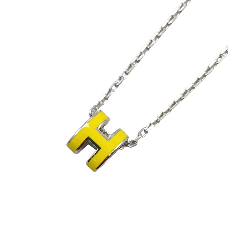 HERMES（エルメス） ネックレス ミニポップH アッシュ H147992FP98