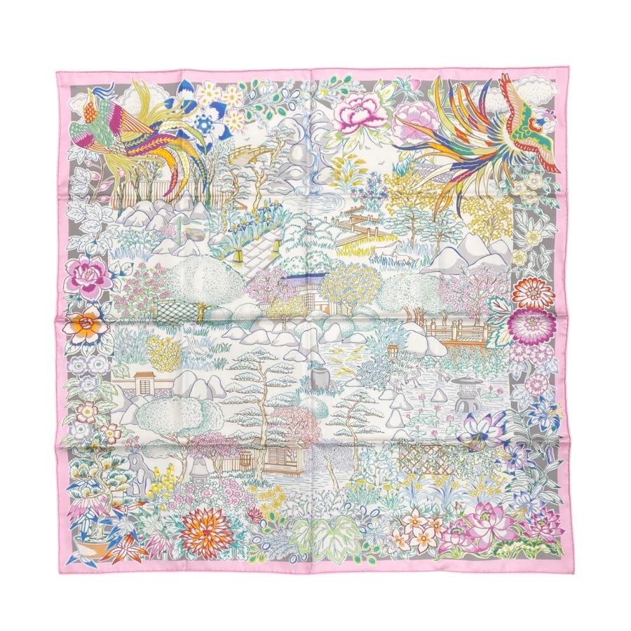 HERMES（エルメス） シルクスカーフ カレ90 ミルフィーユ ドゥ ソワ