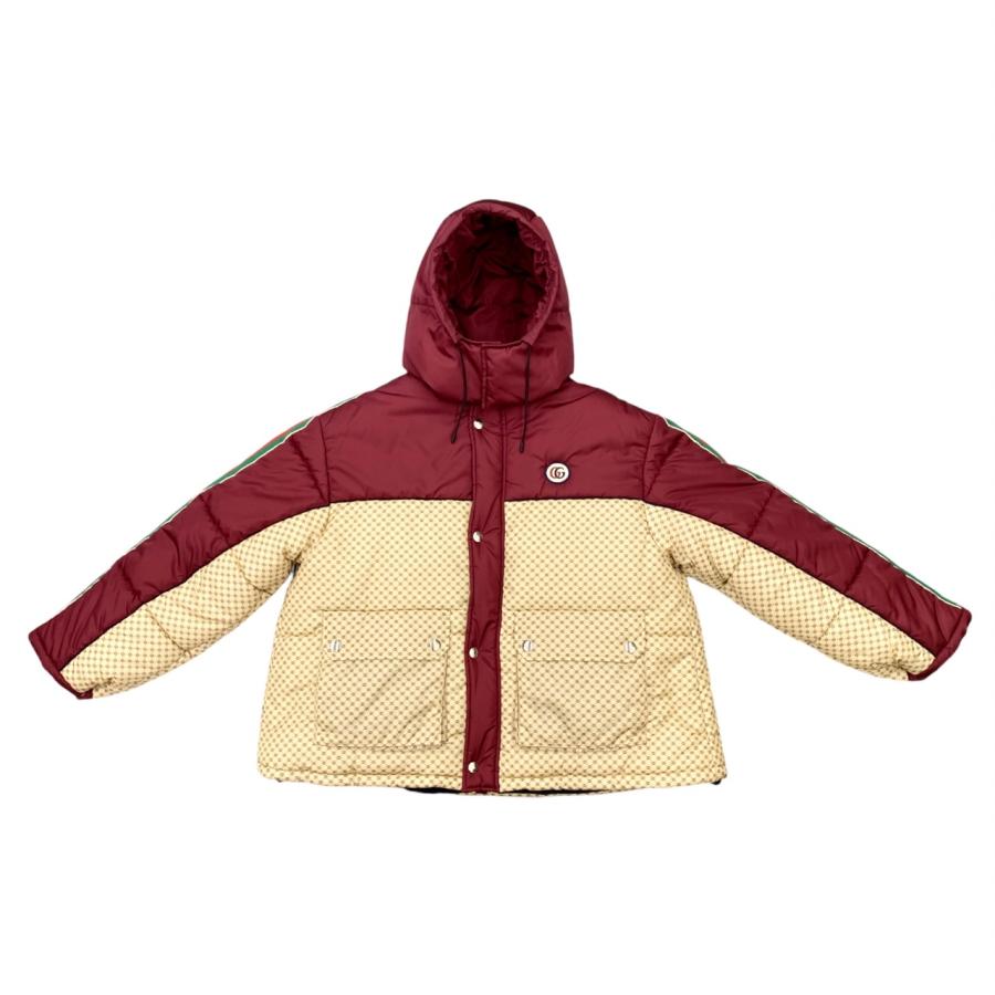 GUCCI（グッチ） ダウンジャケット GGパラシュートナイロンパデッド