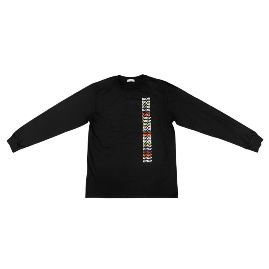 Christian Dior（クリスチャン・ディオール） 長袖Tシャツ マルチロゴ