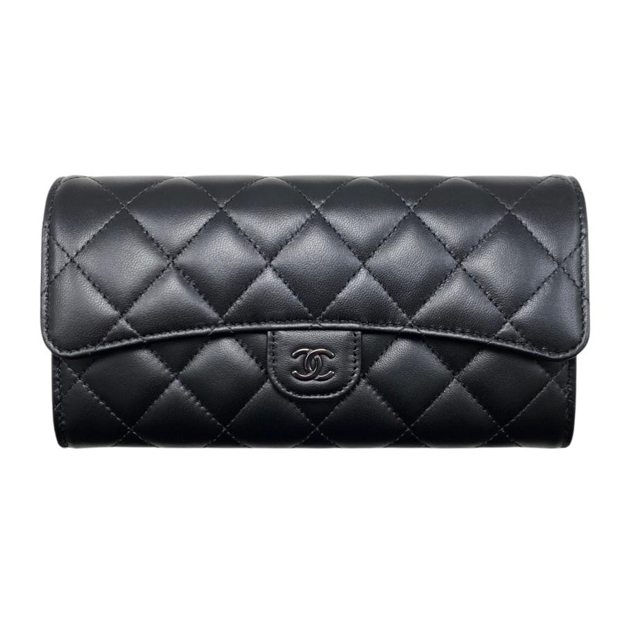 CHANEL（シャネル） 2つ折り長財布 クラシック ロング フラップ