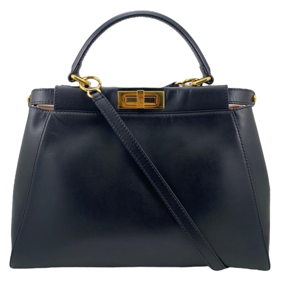FENDI（フェンディ） 8BN226 ピーカブー ミディアム ブラック