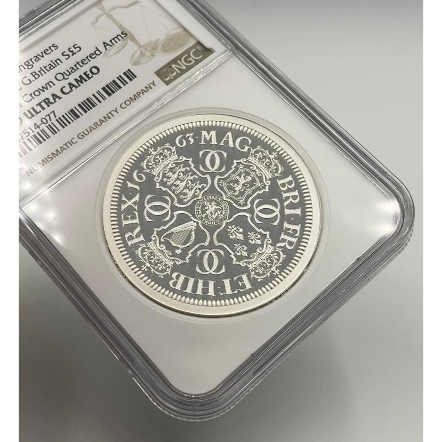 2023年 イギリス ペティションクラウン チャールズ3世 5ポンド 2