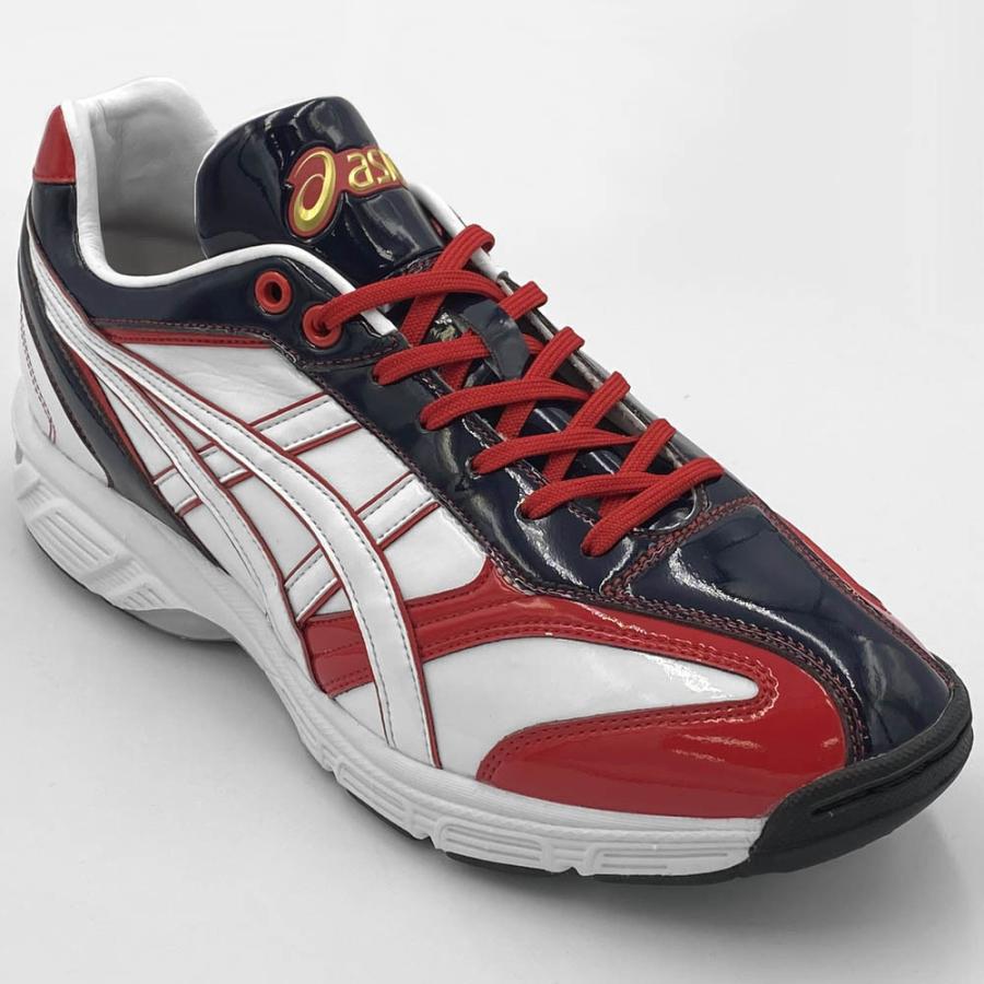 ASICS（アシックス） 【サイズ交換送料無料】ネイビー×レッド 野球