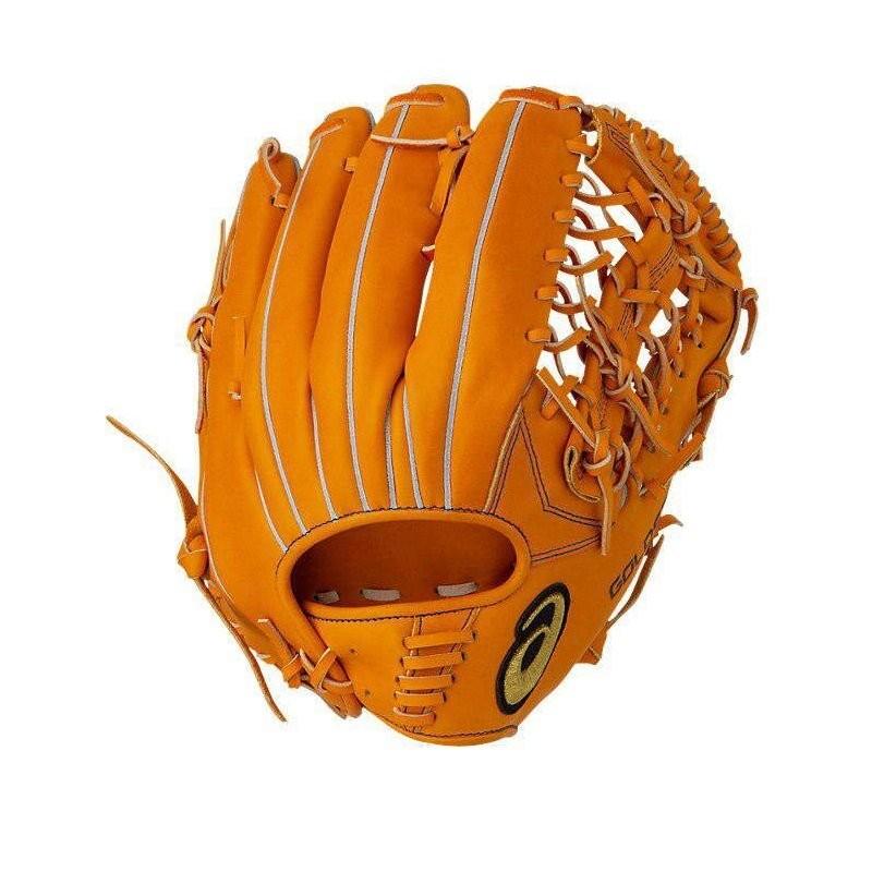 ASICS（アシックス） 野球 軟式グラブ グローブ 外野手用 ゴールド