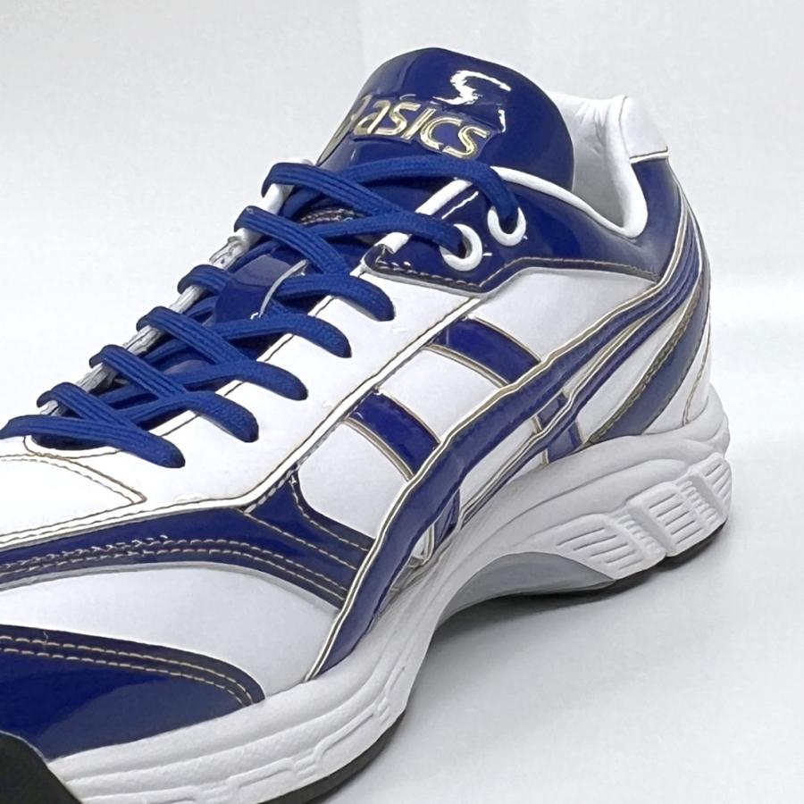 ASICS（アシックス） 【サイズ交換送料無料】ブルー×ホワイト×ゴールド