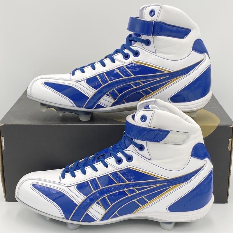 ASICS（アシックス） 【サイズ交換送料無料】ホワイト×ブルー 野球