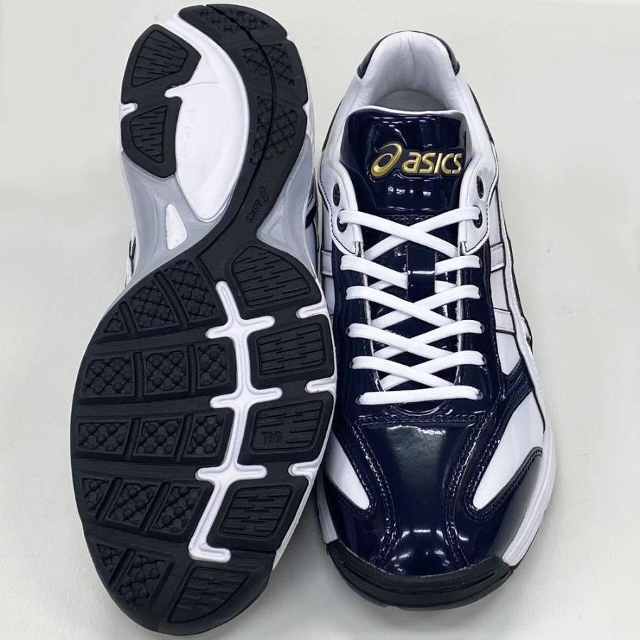 ASICS（アシックス） 【サイズ交換送料無料】ホワイト×ネイビー 野球