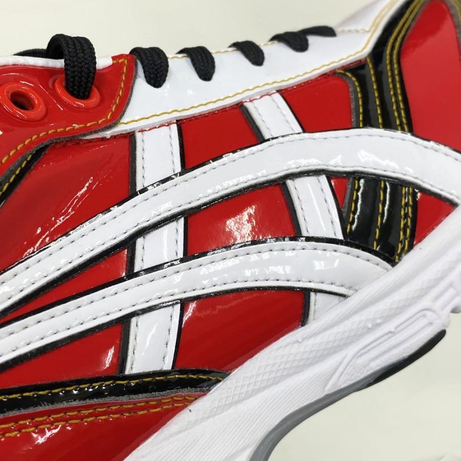 ASICS（アシックス） 25.5cmのみ ブラック×レッド 野球 トレーニング