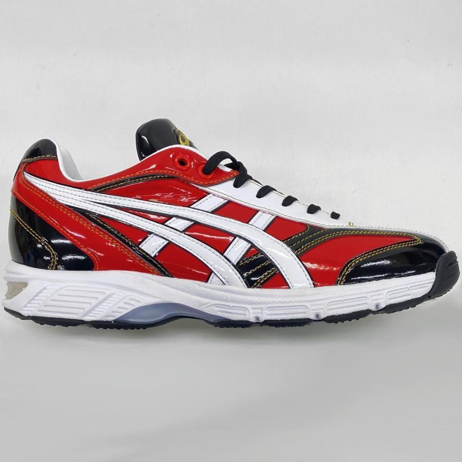 ASICS（アシックス） 25.5cmのみ ブラック×レッド 野球 トレーニング
