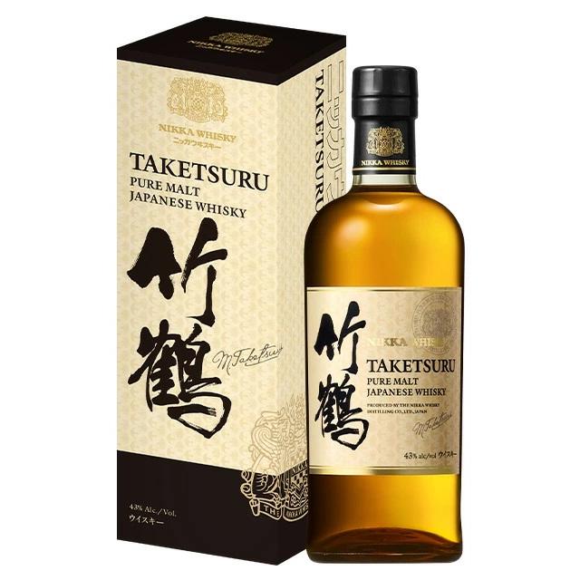 ニッカウヰスキー（NIKKA WHISKY） 竹鶴ピュアモルト 700ml カートン