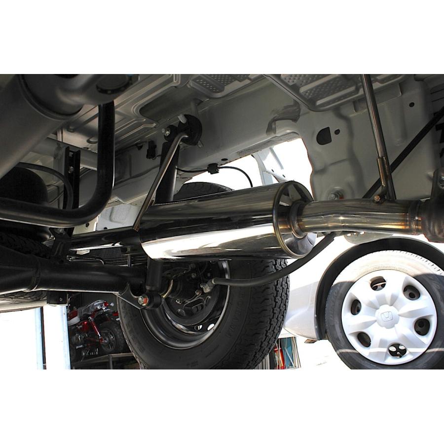 キャリイ キャリー マフラー EBD-DA16T ステンレス 砲弾型 トラック