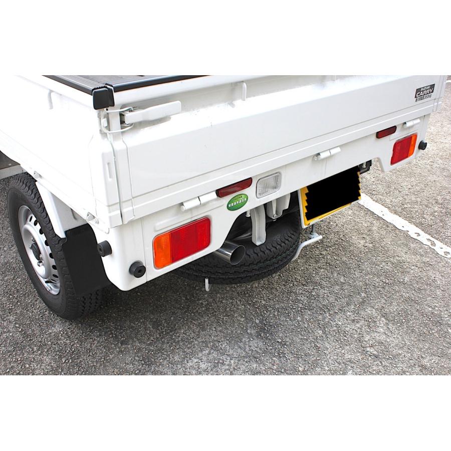 キャリイ キャリー マフラー EBD-DA16T ステンレス 砲弾型 トラック