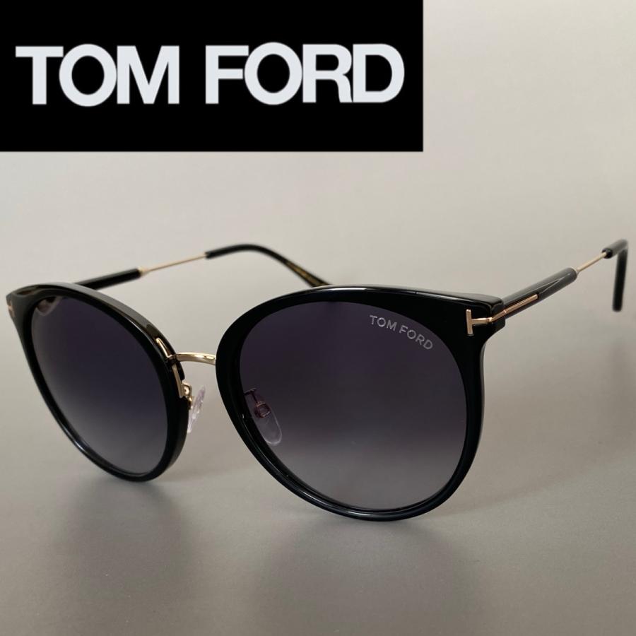 TOM FORD EYEWEAR サングラス トムフォード キャットアイ ブラック