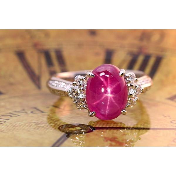 MIKIMOTOのストーンからリメイク・ビルマ産 貫禄 スタールビー 2.99