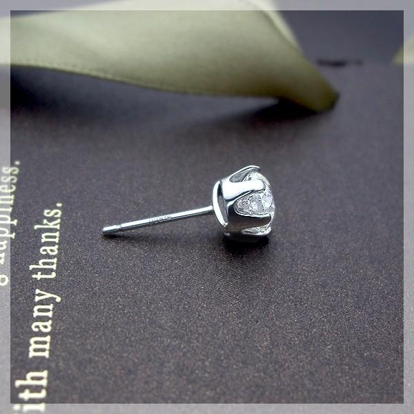 あすつく 一粒ダイヤモンドピアス 大特価 pt900 K18YG PG 計2.0ct 片耳