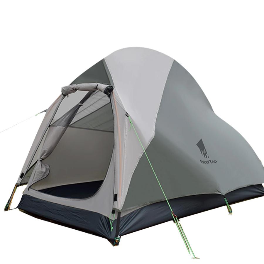 ルーフタープ キャンプテント 1人用 A-TENT3-4 Person Green ソロ