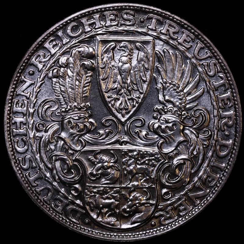 ドイツ 1927年 ヒンデンブルク大統領 ワイマール共和国 シルバーメダル