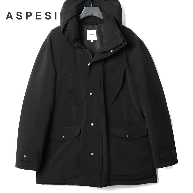 ASPESI（アスペジ） 撥水テクノポリエステルストレッチN-3B型ダウン
