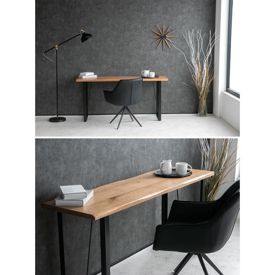 デスク 無垢 ウォールナット オーク バーチ 机 書斎机 パソコンデスク