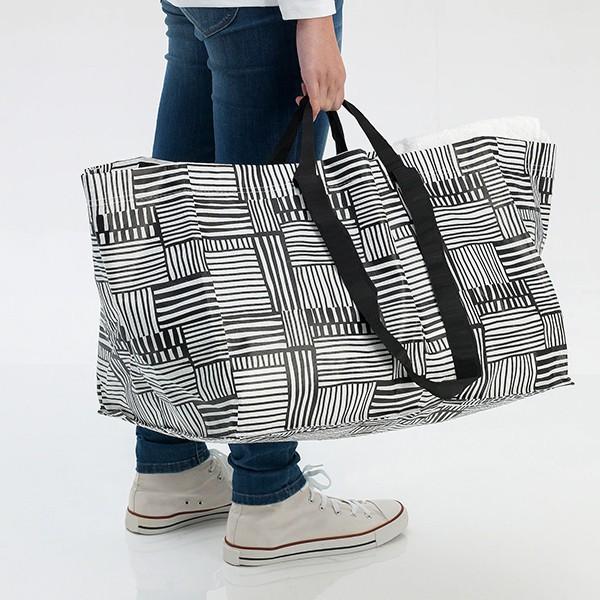 イケア（IKEA） FISSLA フィスラ キャリーバッグ L ゼブラ