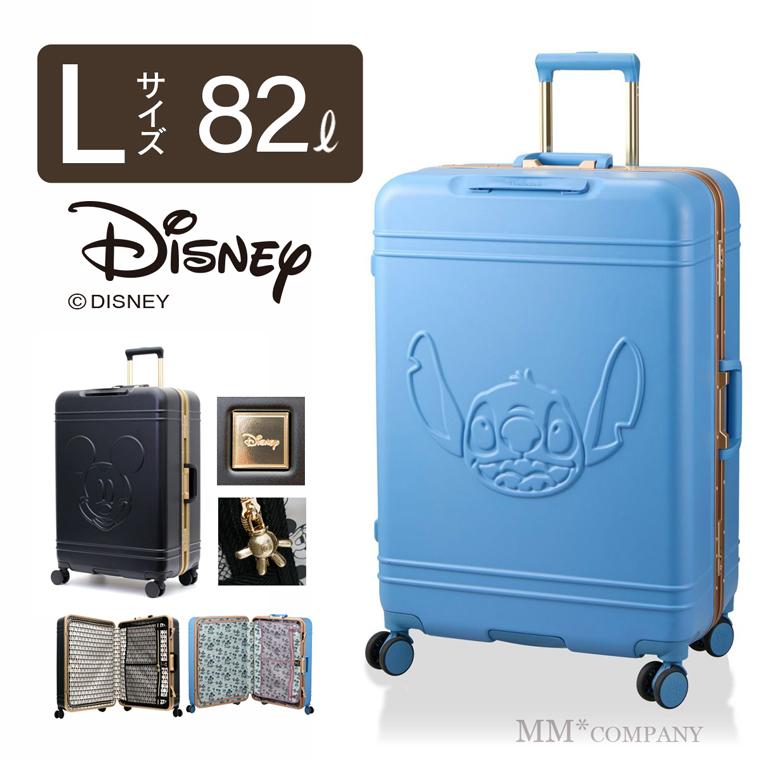 MICKEY MOUSE（ミッキーマウス） スーツケース Lサイズ 82L 6〜8泊目安