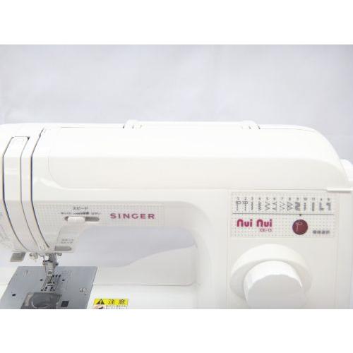 SINGER（シンガー） ミシン 本体 初心者 ミシン nuinui CE-15 電子