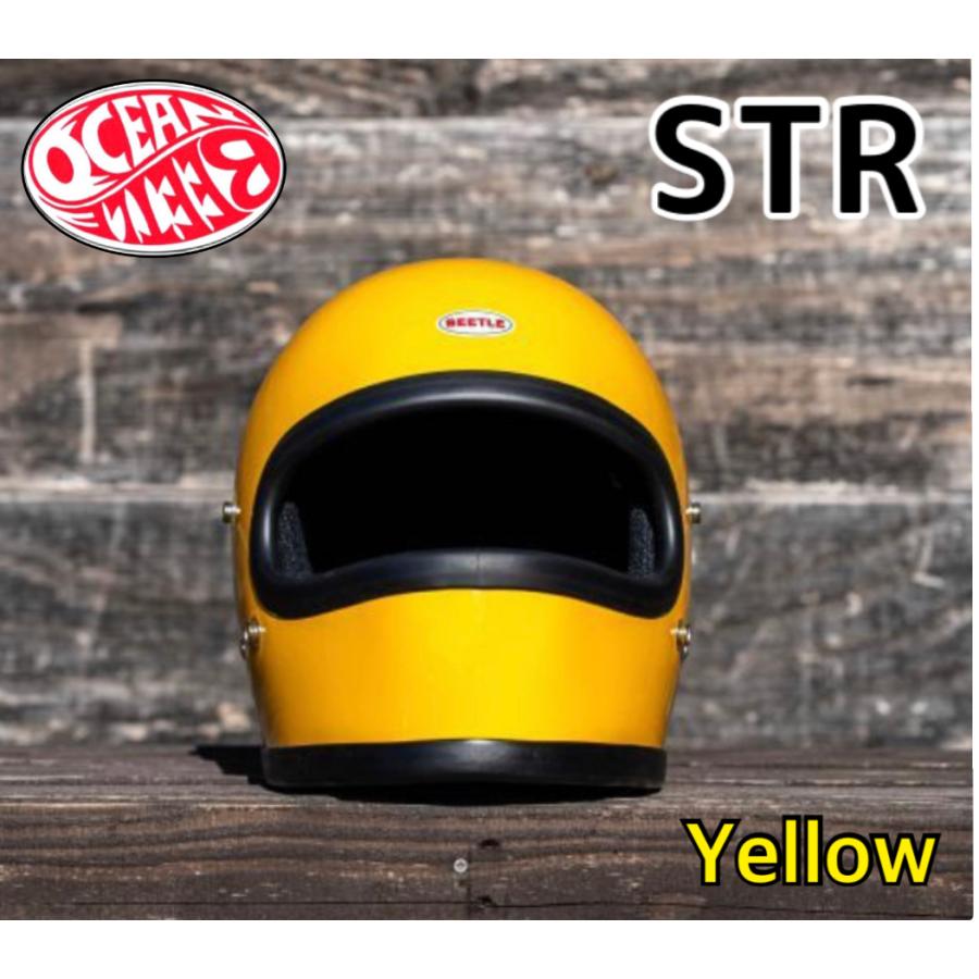 オーシャンビートル ヘルメット BEETLE STR イエロー 黄 yellow