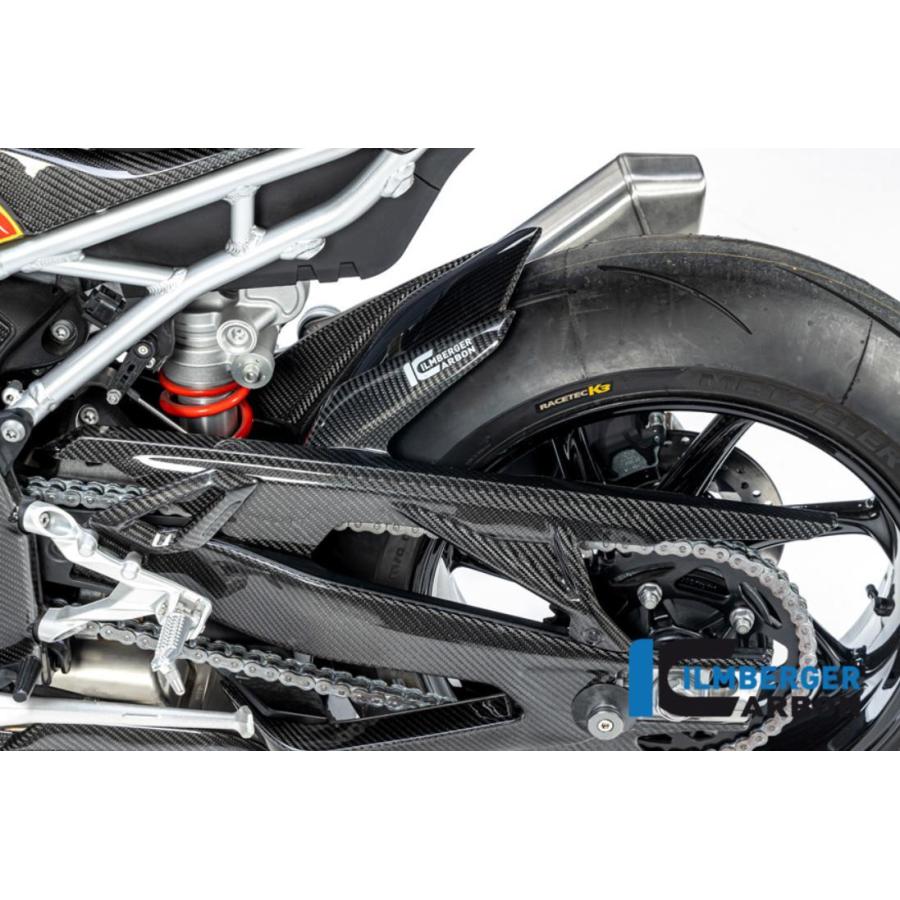 BMW S1000RR 19- カーボンリアハガー アッパーチェーンガード付 イルム