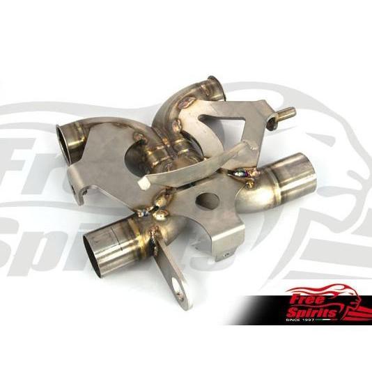 Free Spirits Xパイプ 触媒レス エキゾーストパイプ トライアンフ 水冷