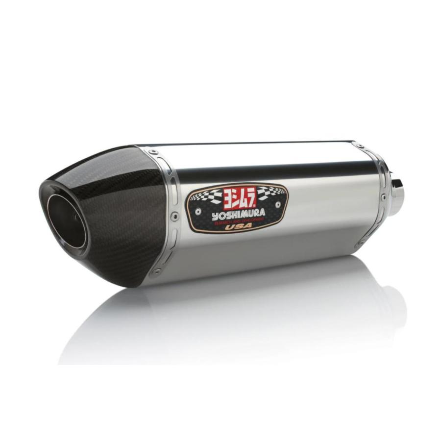 ヨシムラUSA R-77 ステンレス スリップオン マフラー スズキ ハヤブサ
