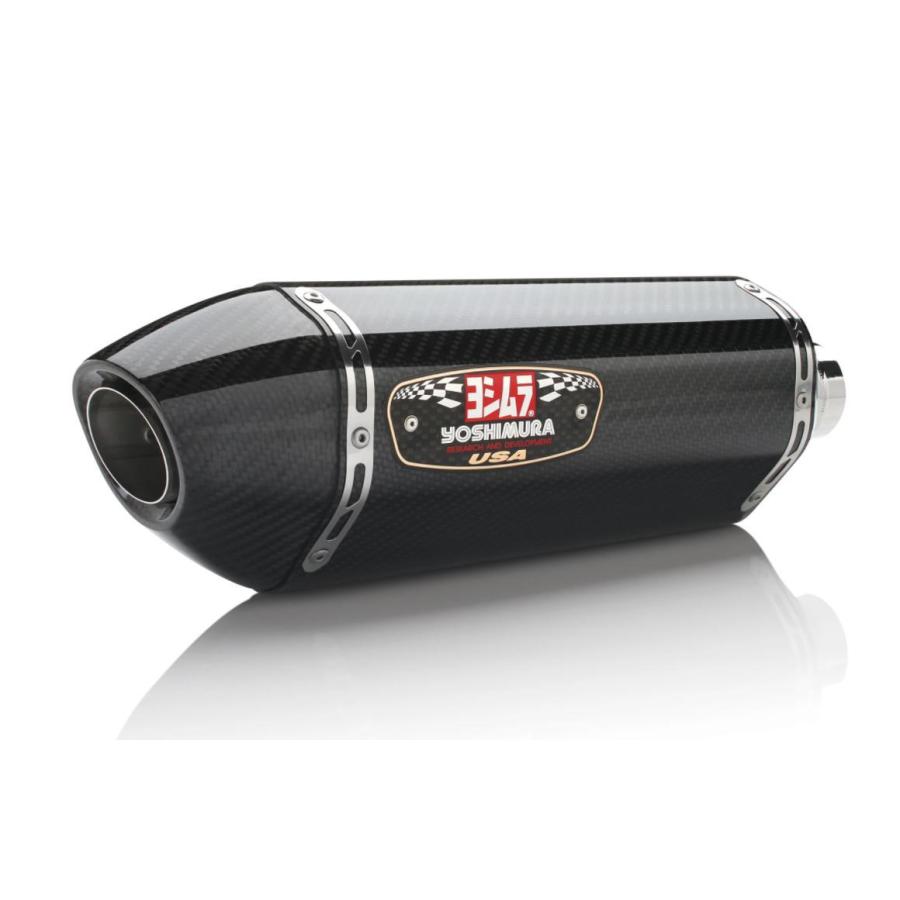 USヨシムラ R-77 カーボン/ステンレス フルエキゾースト マフラー