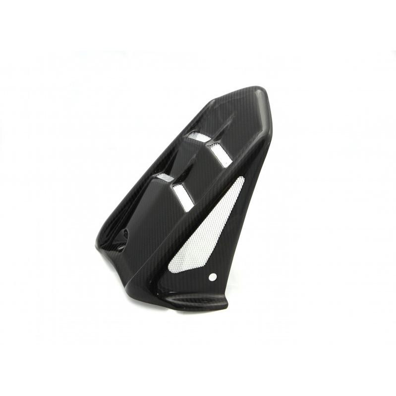 POWERBRONZE リア フェンダー カーボン/シルバー HUGGER ヤマハ MT-09