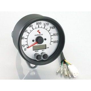 KITACO（キタコ） 汎用（12V車用） 電気式スピードメーター φ80 KITACO
