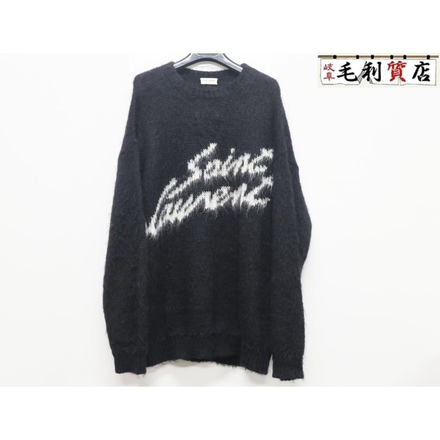 SAINT LAURENT サンローランパリ PARIS 22AW 長袖セーター サイズM