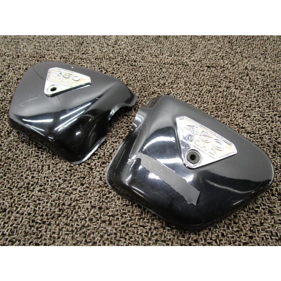 CB450 サイドカバー左右 △N26！CB450K1 ホンダ 【 CB450K1E 】 : A