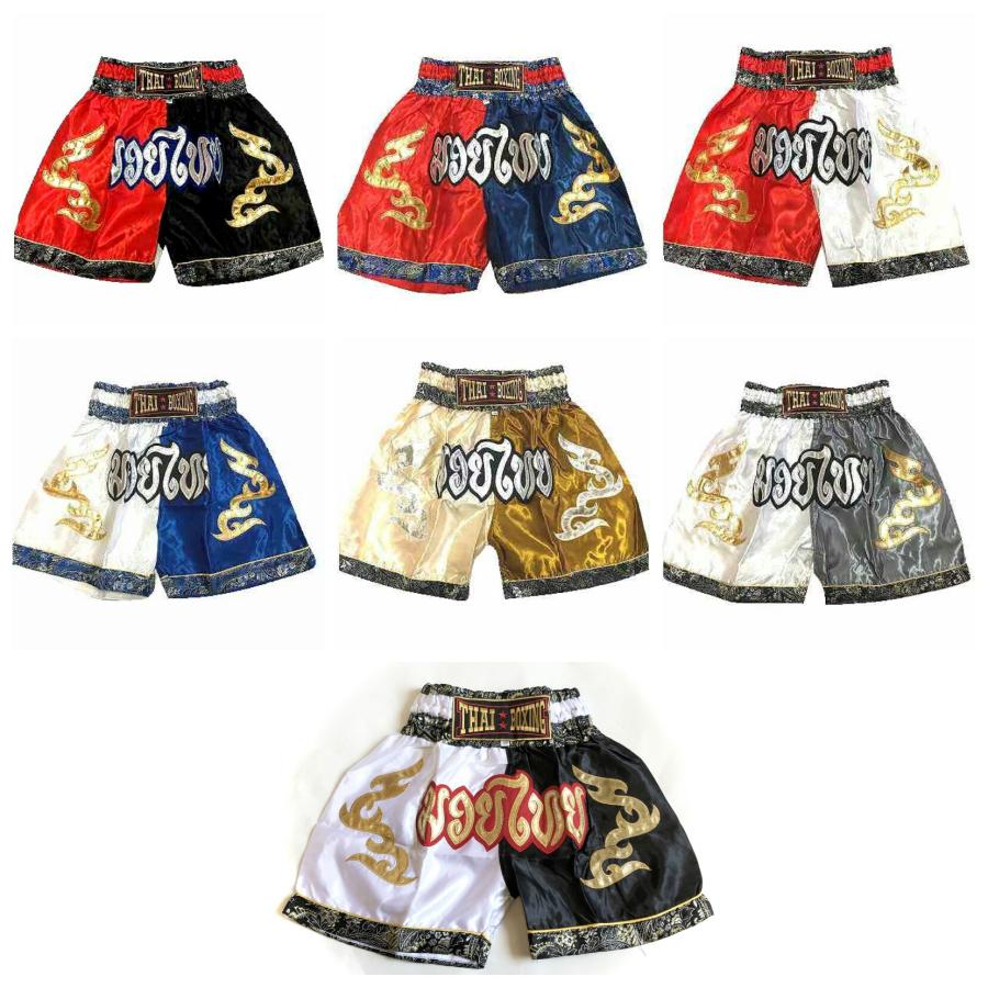 新品 ナイロン 子供用 ムエタイ タイ柄 SSS/SS/S/M/L 選択/キック